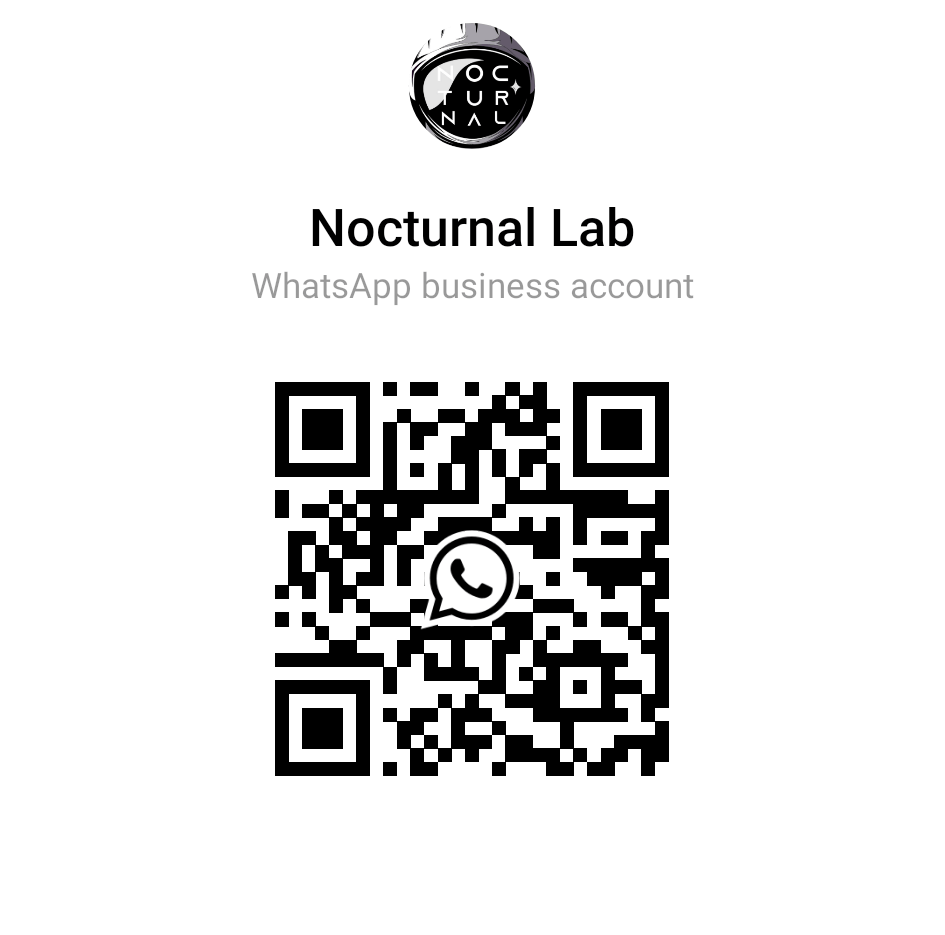 WhatsApp QR code from Nocturnal Lab 44 7310 150917 2